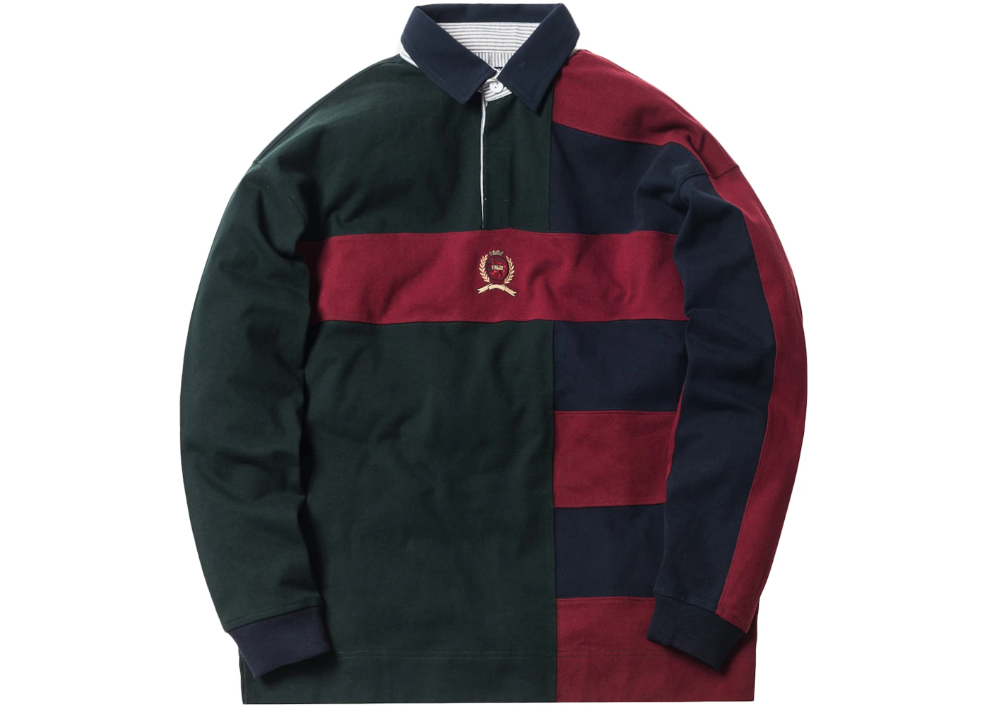 Kith x Tommy Hilfiger Color Block Rugby Forest Men's - FW18 - US