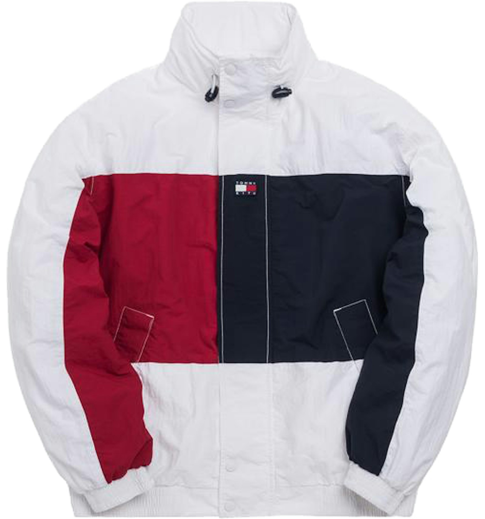 Kith x Tommy Hilfiger Colorblock Sailing Jacket White - SS19 Men's