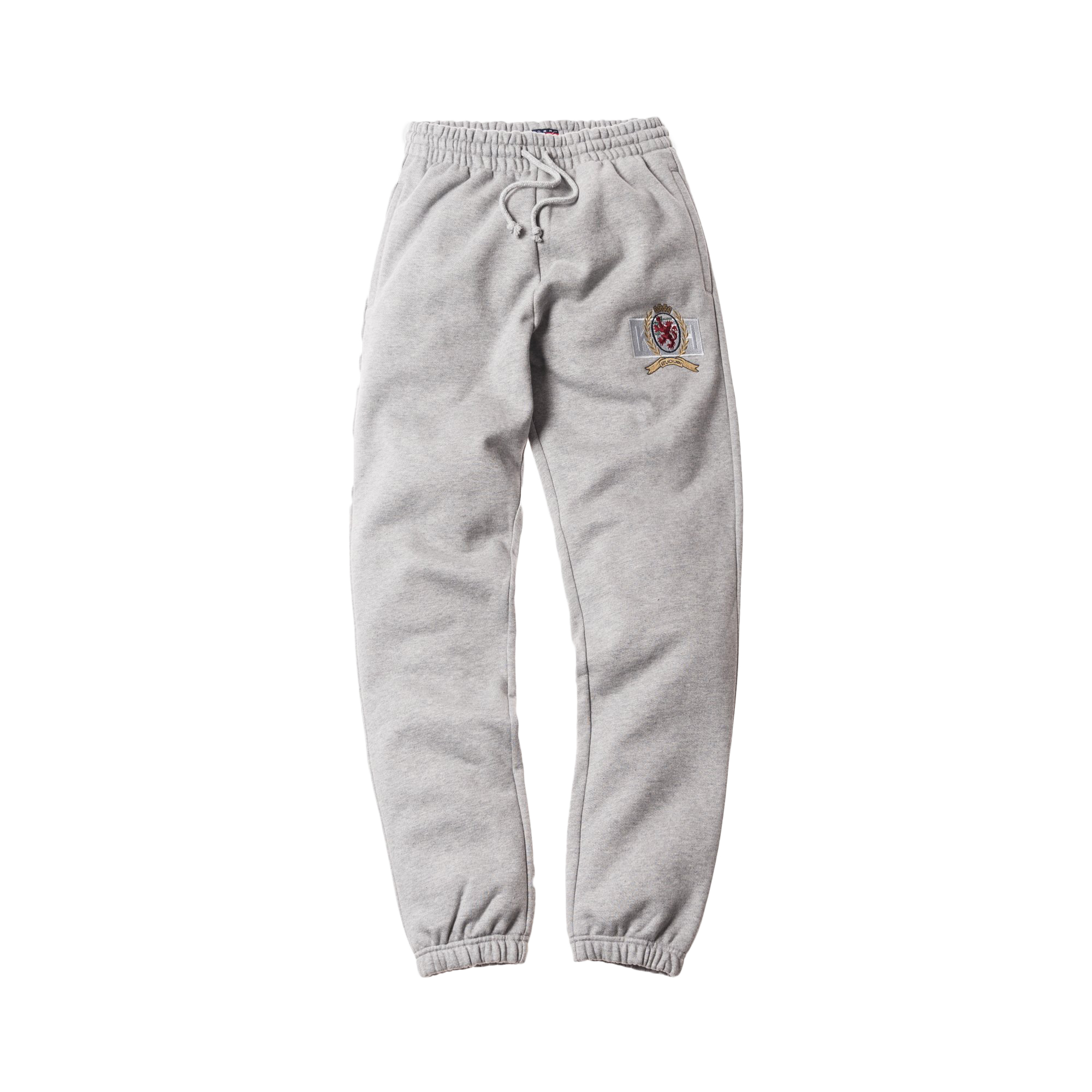 Kith x Tommy Hilfiger Crest Fleece Pant Grey Men's - FW18 - US