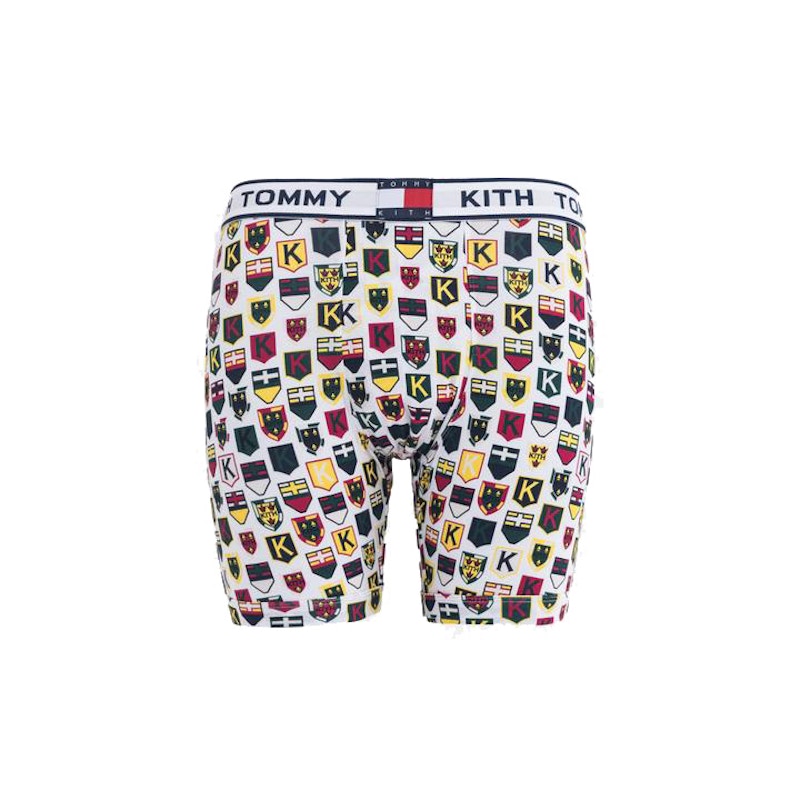 Kith x Tommy Hilfiger Crest Pattern Boxer White