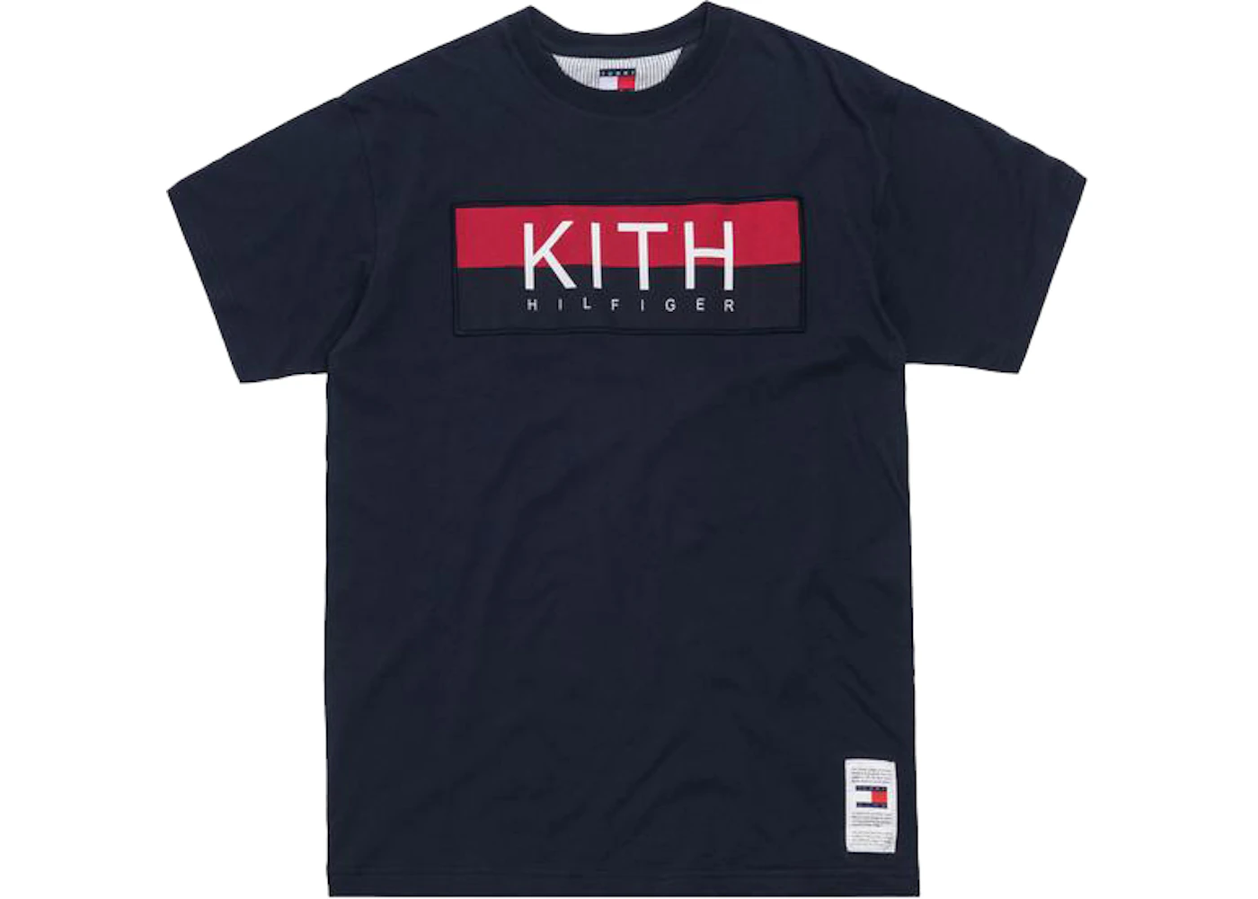 Kith x Tommy Hilfiger Logo Tee Navy - SS19 Men's - US