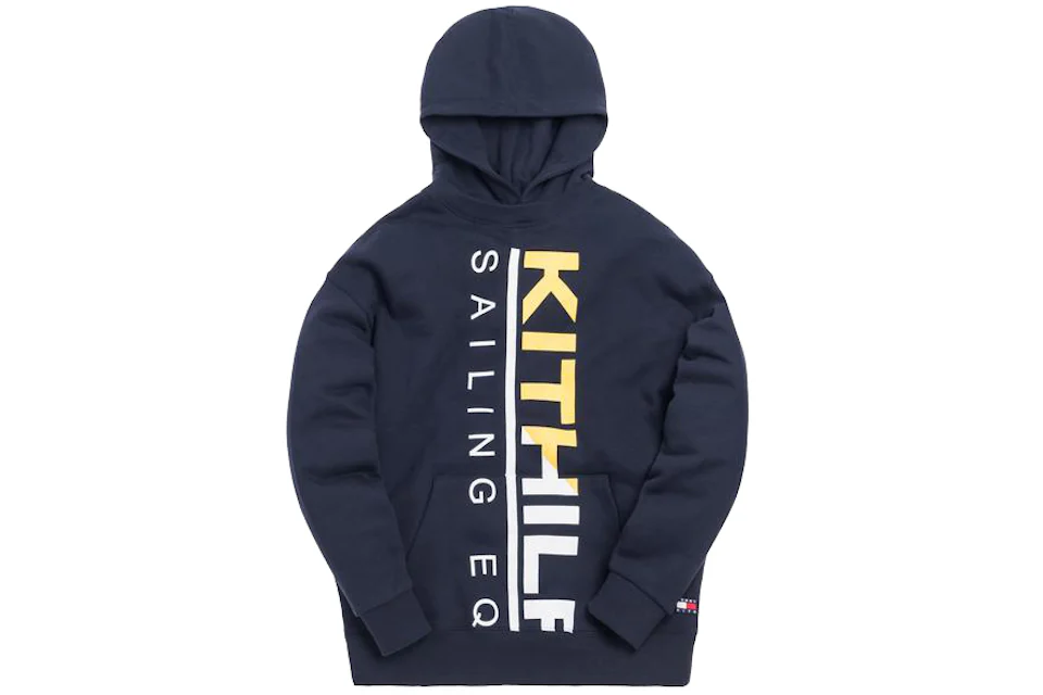 Kith x tommy hilfiger crest hoodie shop multi