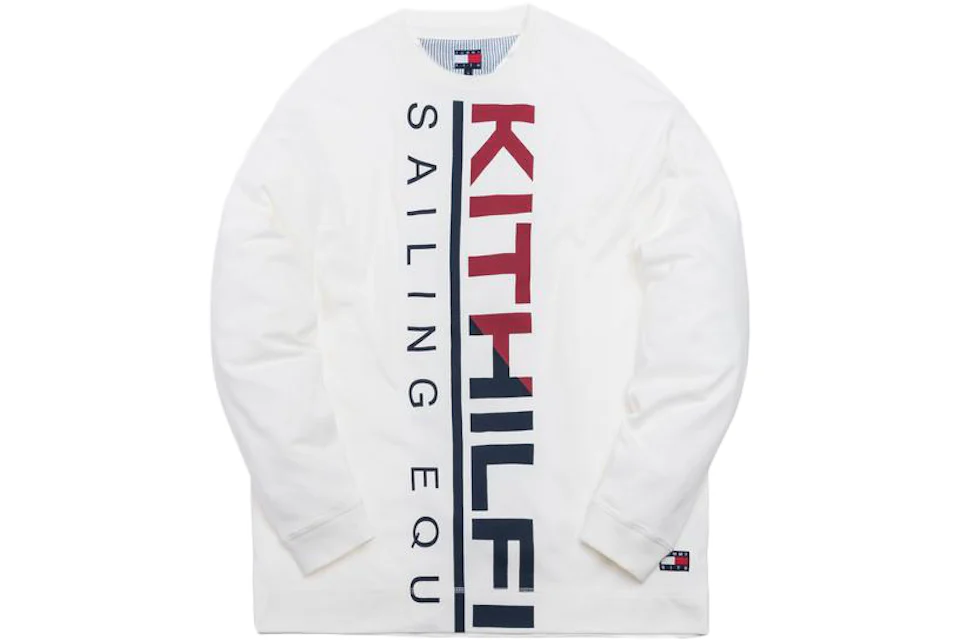 Kith x Tommy Hilfiger Sailing L S Tee White Men s SS19 US