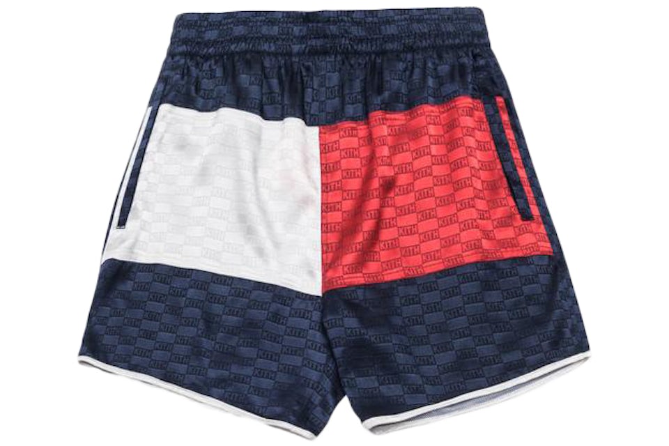 Kith x Tommy Hilfiger Satin Boxing Short Navy Men s SS19 GB