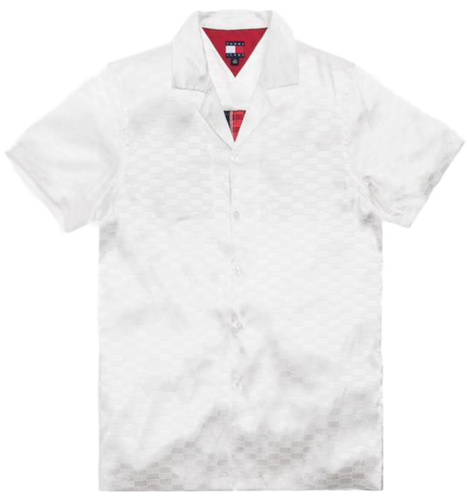 Kith x Tommy Hilfiger Satin Camp Shirt White