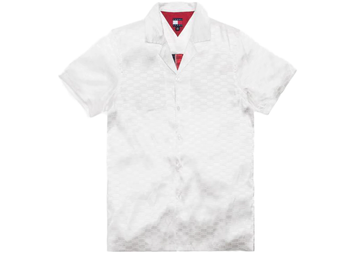 Kith x Tommy Hilfiger Satin Camp Shirt White Men's - SS19 - US