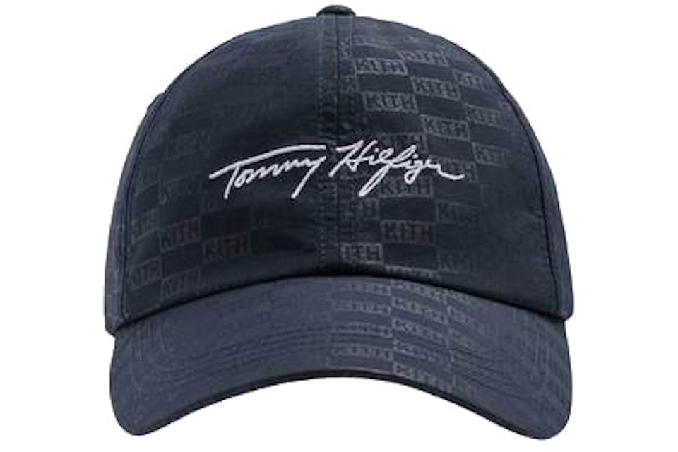 Kith x Tommy Hilfiger Signature Cap Navy - SS19