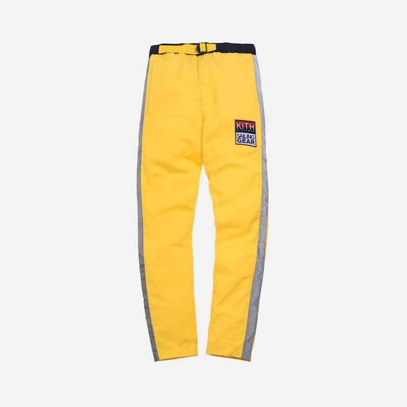 yellow tommy hilfiger sweatpants