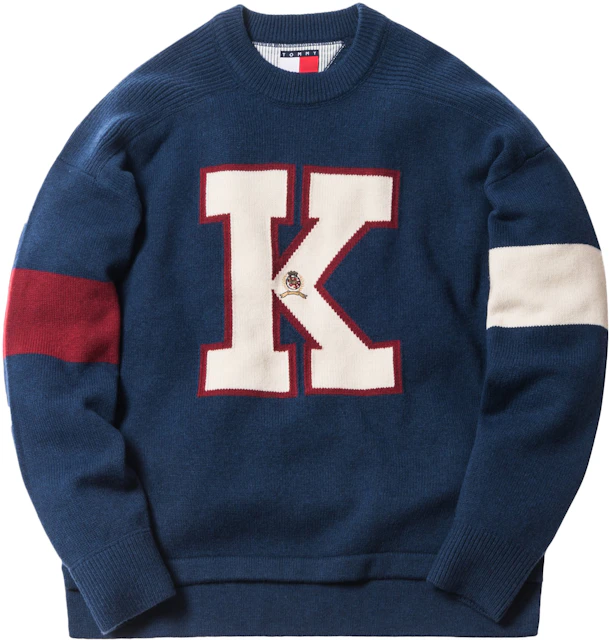 x Hilfiger Varsity Sweater Navy FW18
