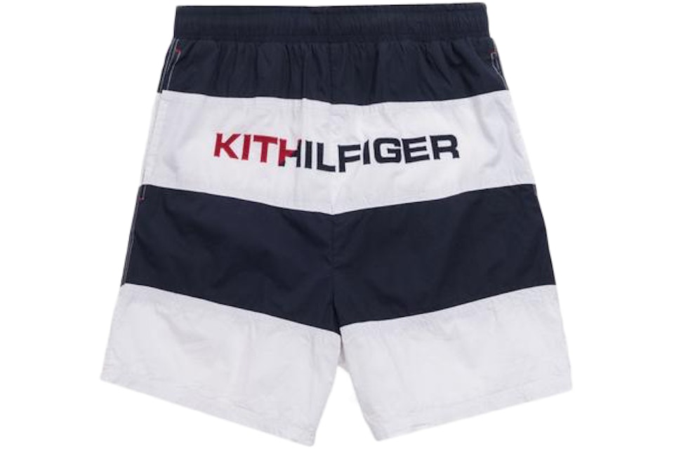 Kith x Tommy Hilfiger Woven Stripe Short Navy/White - SS19