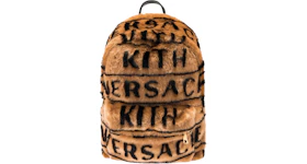 Kith x Versace Fur Backpack Brown