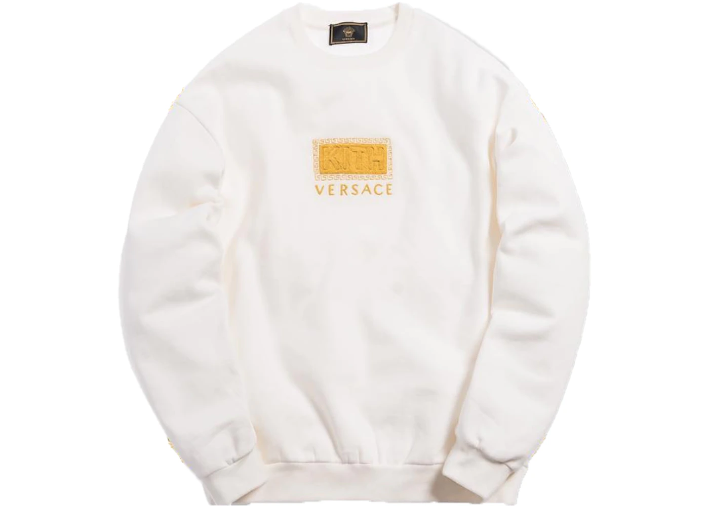 Kith x Versace Greek Key Crewneck Off White Men s SS19 US