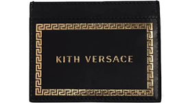Kith x Versace Leather Card Holder Black