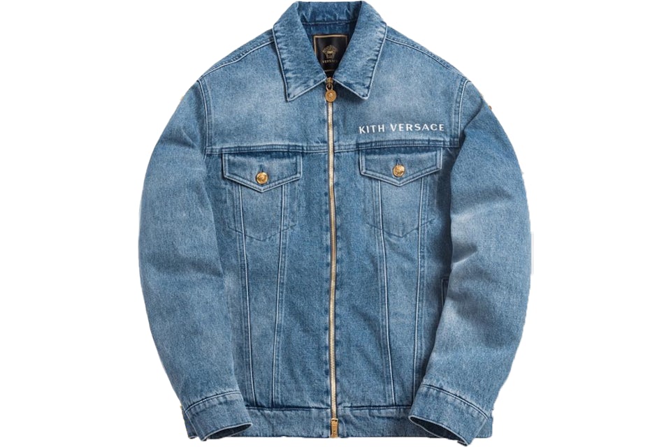 Kith x 2025 versace denim jacket