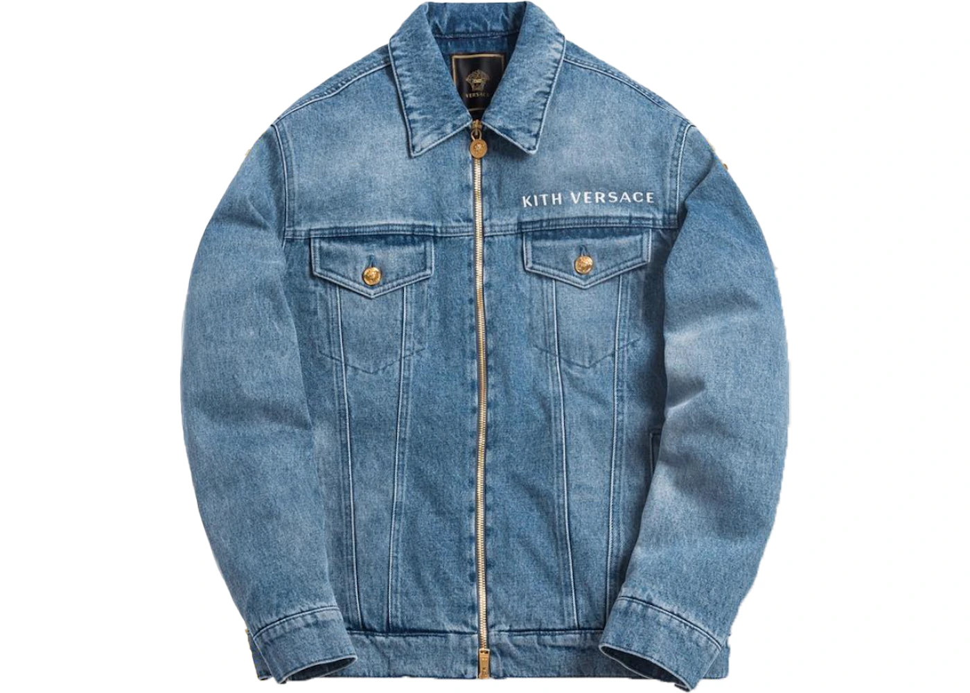 Kith versace 2025 jean jacket
