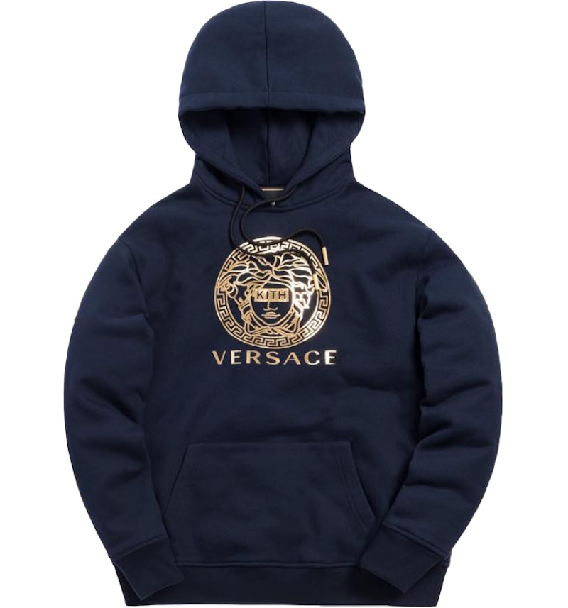 Kith x Versace Medusa Hoodie Navy Men s SS19 GB