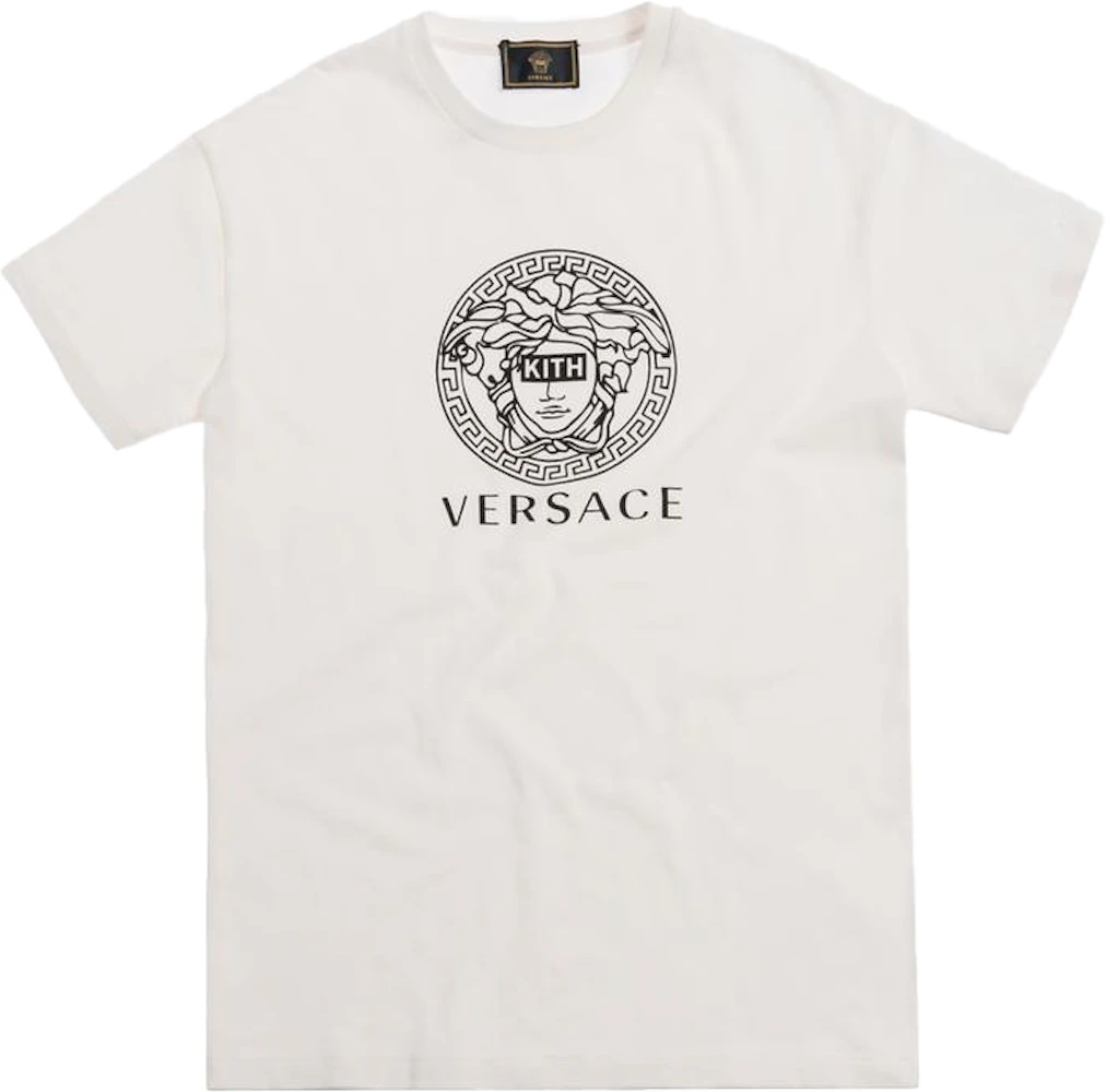 Kith x Versace Medusa Tee Off-White Men's - SS19 - US