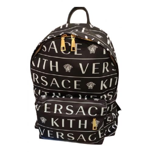 Kith x Versace Monogram Backpack Black