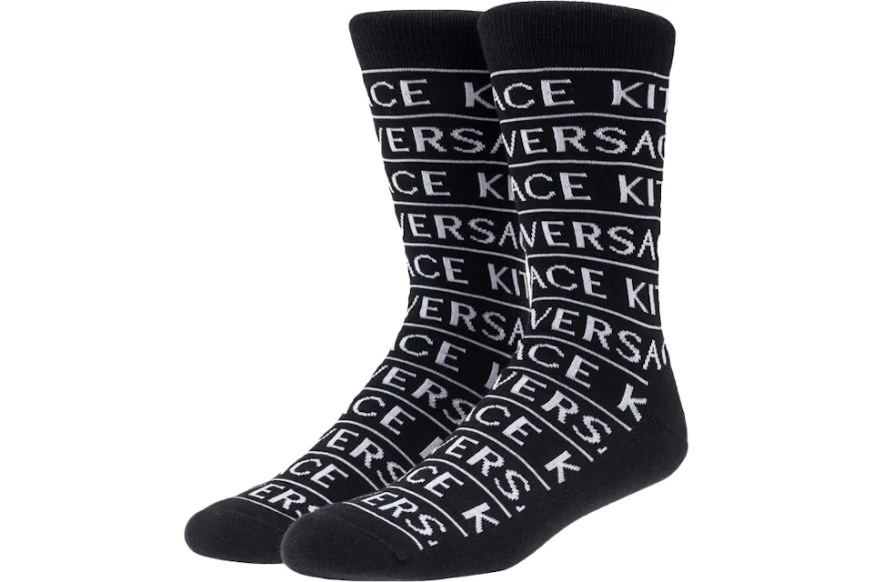 Kith x Versace Monogram Sock Black