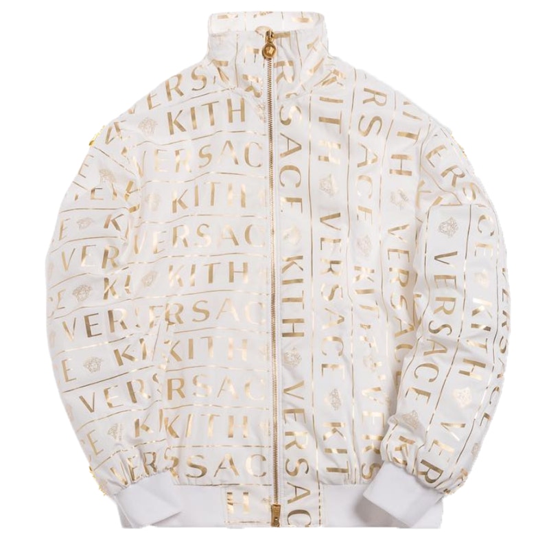 versace jacket white