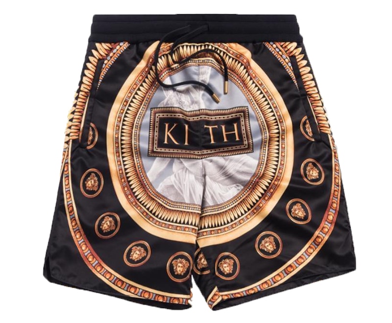 versace x kith shorts