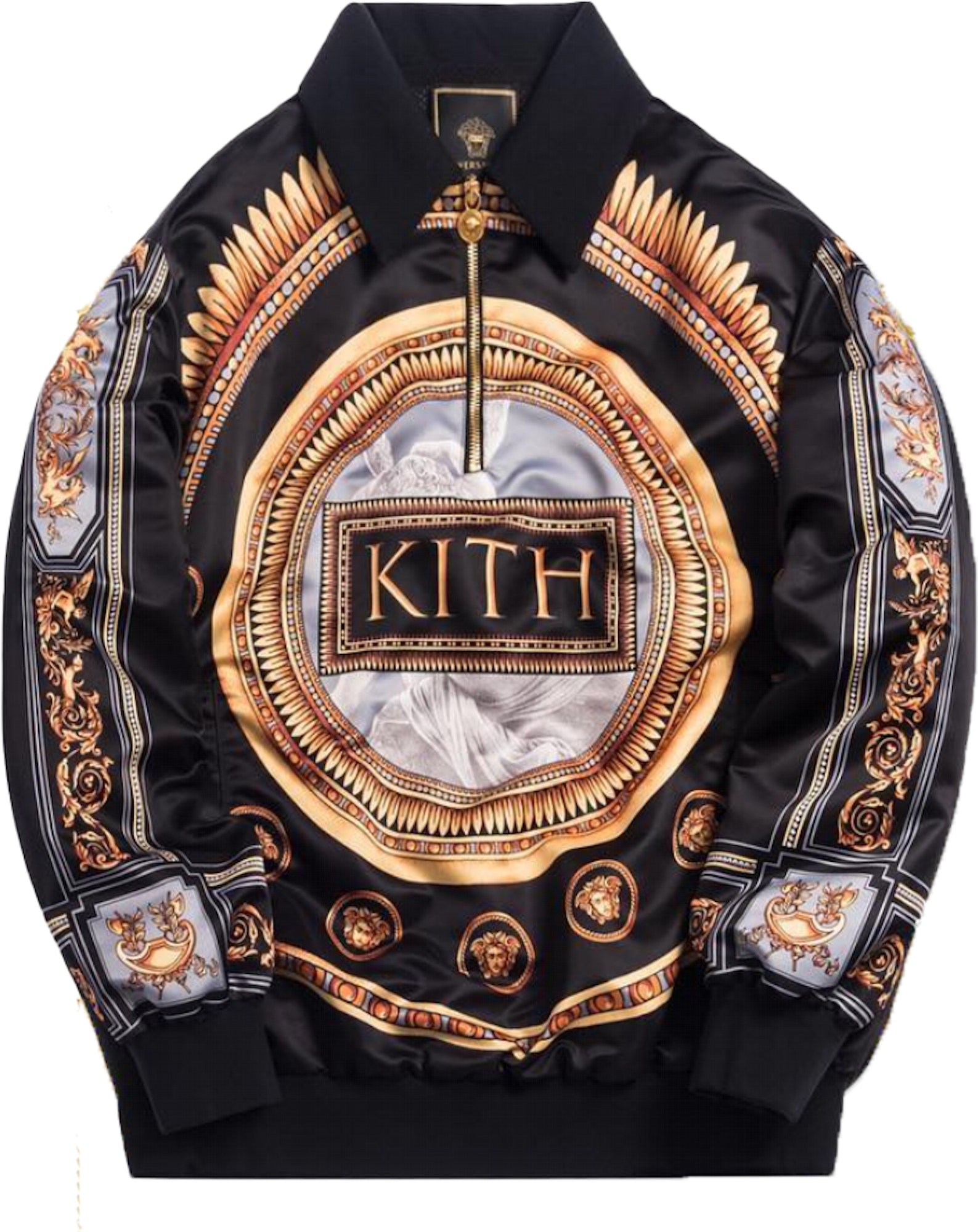 Kith x Versace Quarter Zip Pullover Greco - SS19