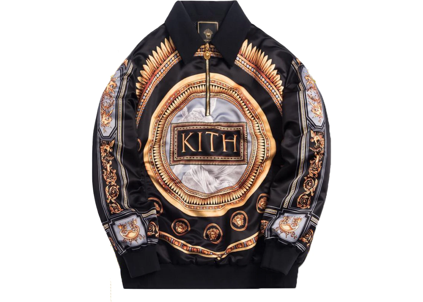 Kith x Versace Quarter Zip Pullover Greco