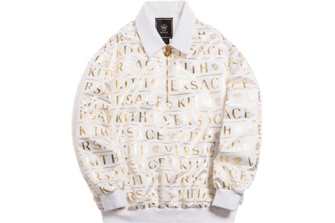 Kith x Versace Quarter Zip Pullover White Men s SS19 GB