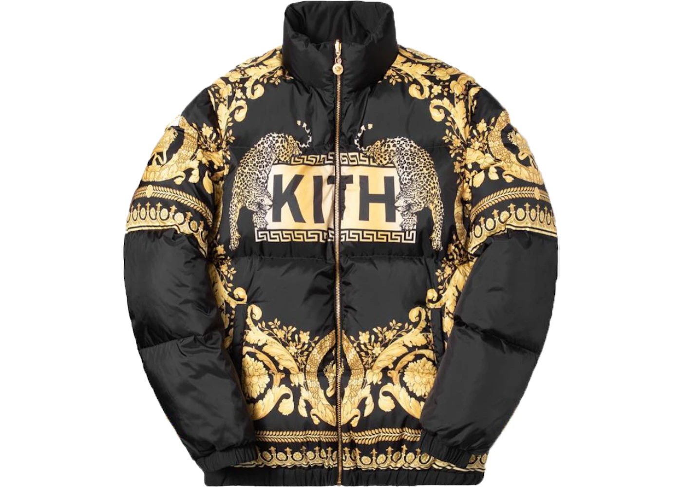 Versace x kith down jacket sales