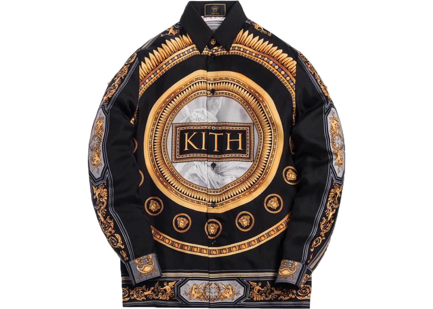 Kith x Versace Silk Shirt Greco - SS19 Men's - US