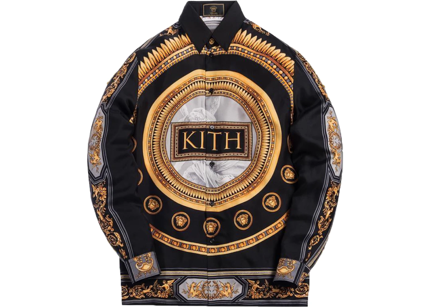 Kith x Versace Silk Shirt Greco Men s SS19 US