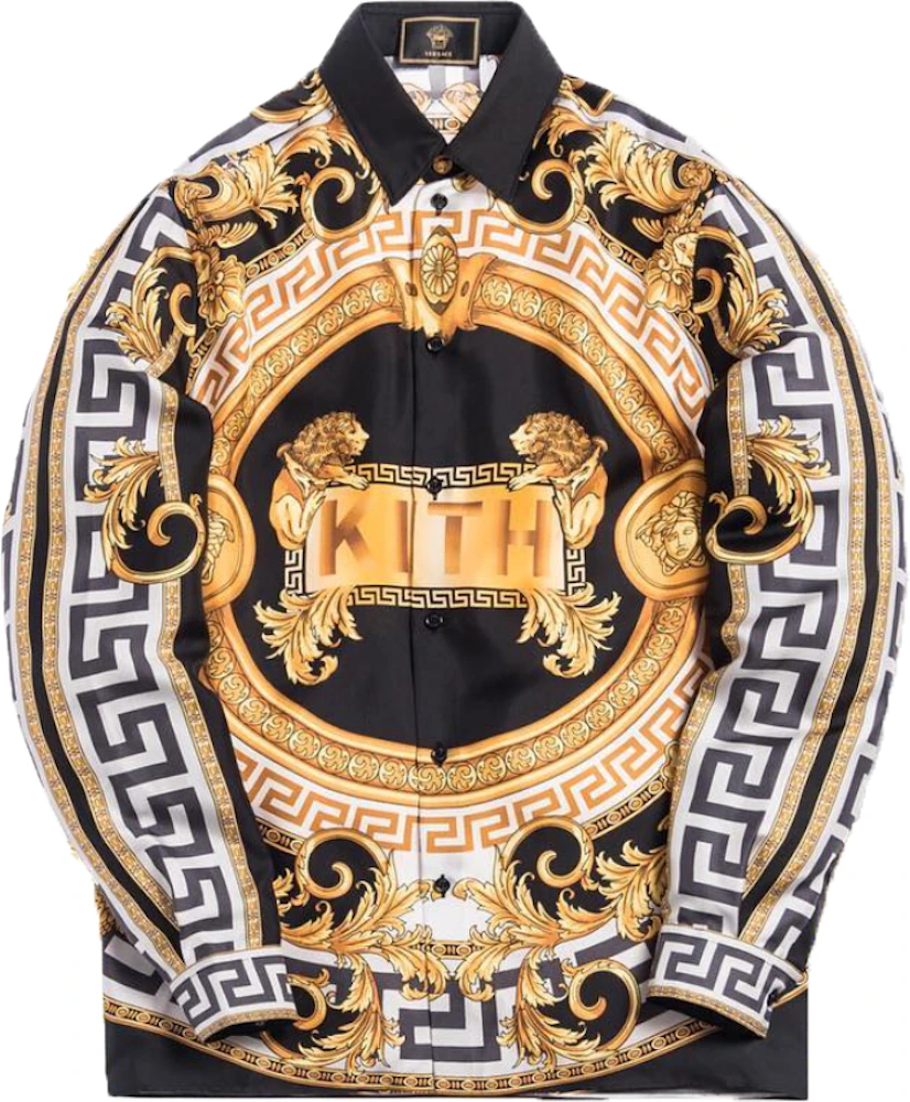 Kith x Versace Silk Shirt Lion Men's - SS19 - US