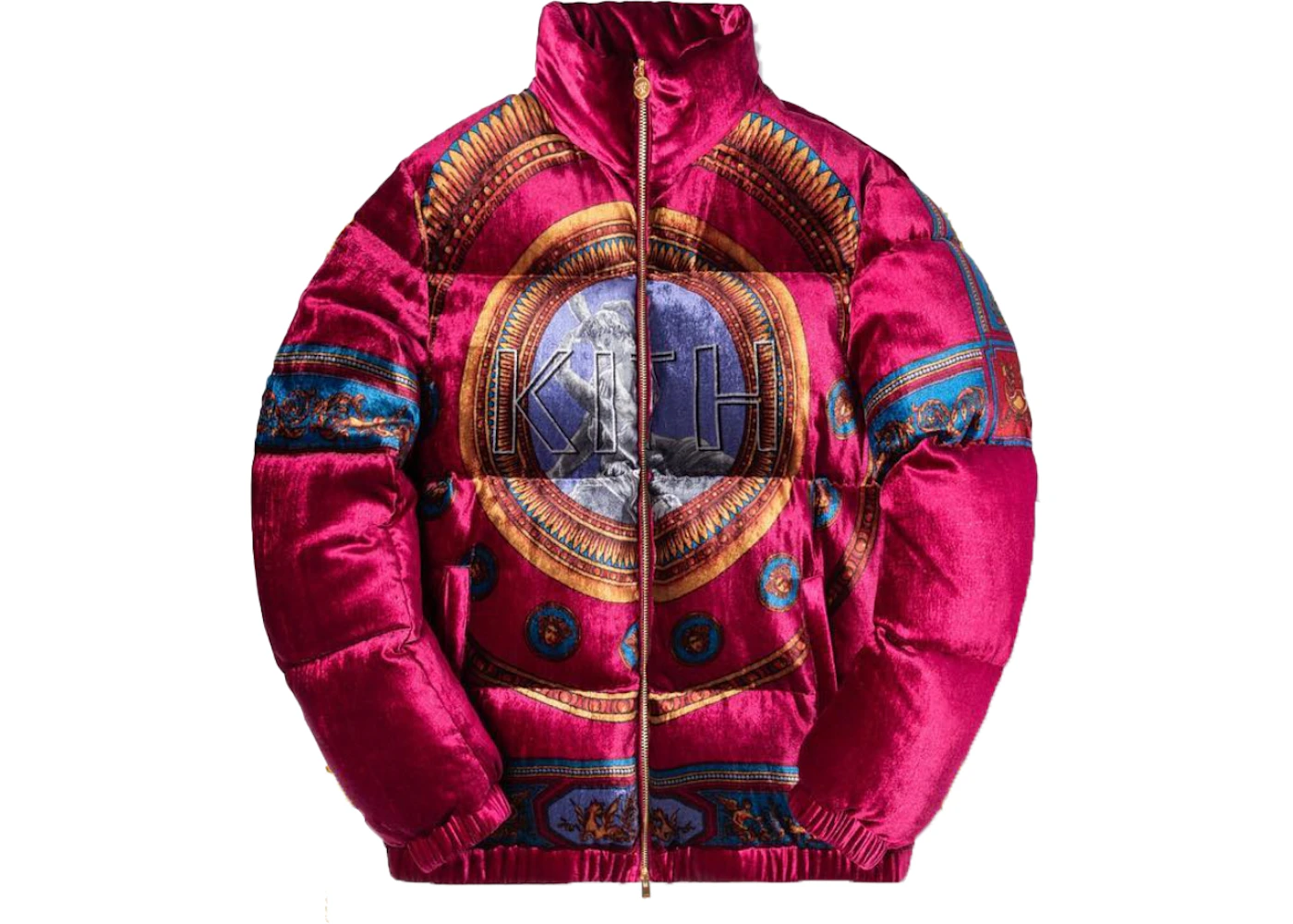 Versace red velvet sales jacket