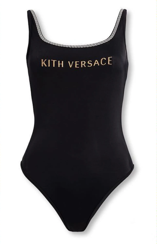 Kith x Versace Women's One Piece Swimsuit Black - SS19 - US