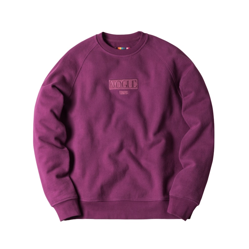 Kith x Vogue Crewneck Grape Kiss メンズ - FW17 - JP