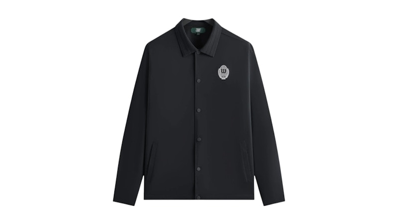 Pre-owned Kith Men's  X Wilson Coaches Jacket In Black