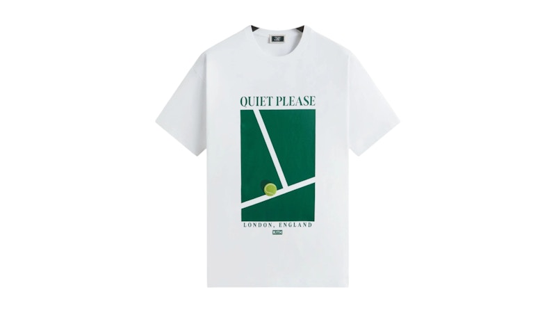 Kith x Wilson Court Tee White Men's - SS25 - US