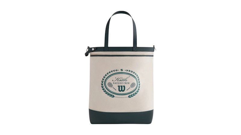 Kith x Wilson Do All Leather Trimmed Canvas Tote Stadium