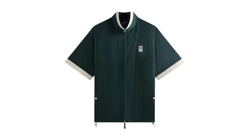 KITH NYC x wilson キスニューヨークシティ ウィルソン 25SS 別注 Dobby Reversible Vest ドビーリバーシブルベスト 25071060004420 M Sandrift ジレ トップス【中古】【KITH NYC × wilson】 Kith x Wilson Dobby Zip Up Shirt Stadium Men's - SS25 - US