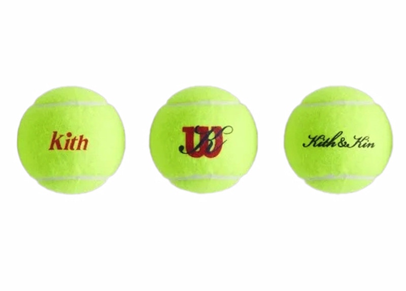 Kith x Wilson Extra Duty Tennis Ball Set Multicolor Men's FW21 US