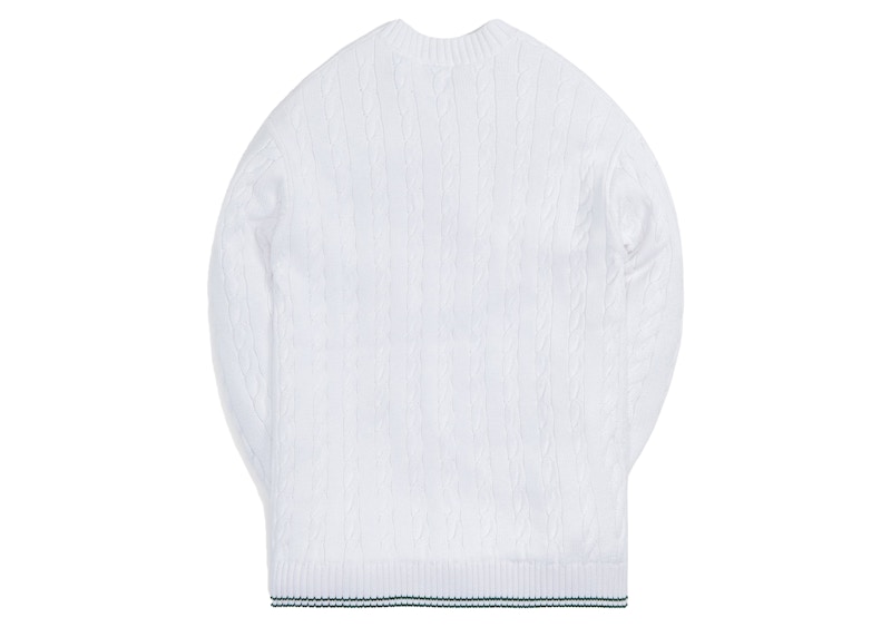 Kith x Wilson Harding Crewneck Sweater White Men's - FW21 - US