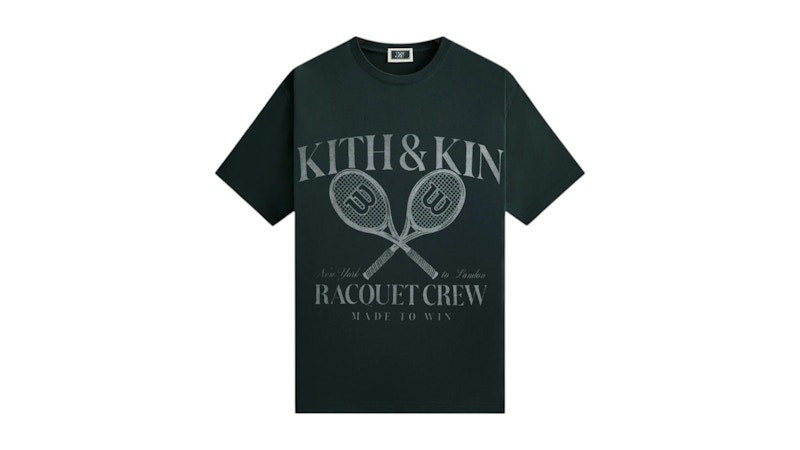 ウェア Kith Wilson Racquet Crew Vintage Tee L Kith for Wilson Racquet Crew Vintage Tee - Stadium