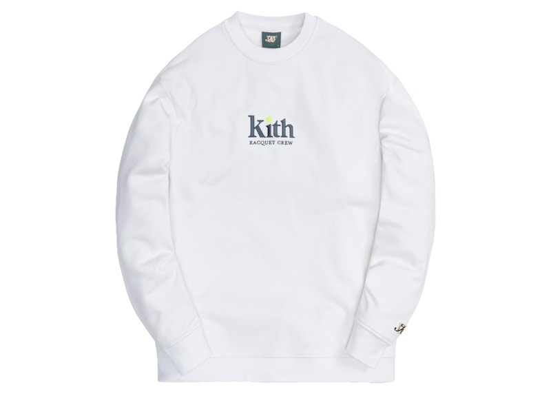 Kith x Wilson Serif Crewneck White メンズ - FW21 - JP