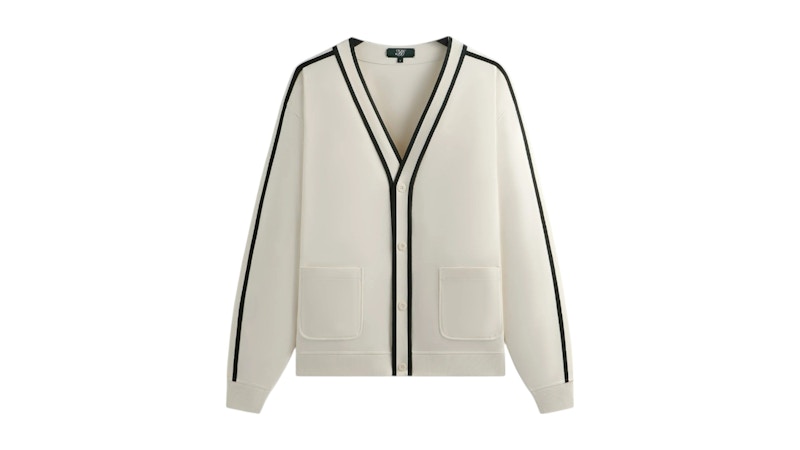 Kith x Wilson Track Cardigan Sandrift Men's - SS25 - US