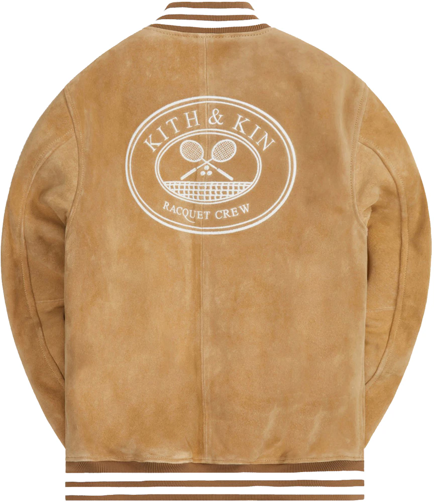 Drake Suede Leather Brown Varsity Jacket - Films Jackets