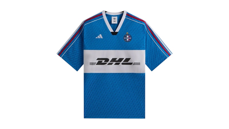 Kith x adidas Football DHL Express Jersey Blue Burst メンズ Kith x adidas Football DHL Express Jersey Blue Burst メンズ