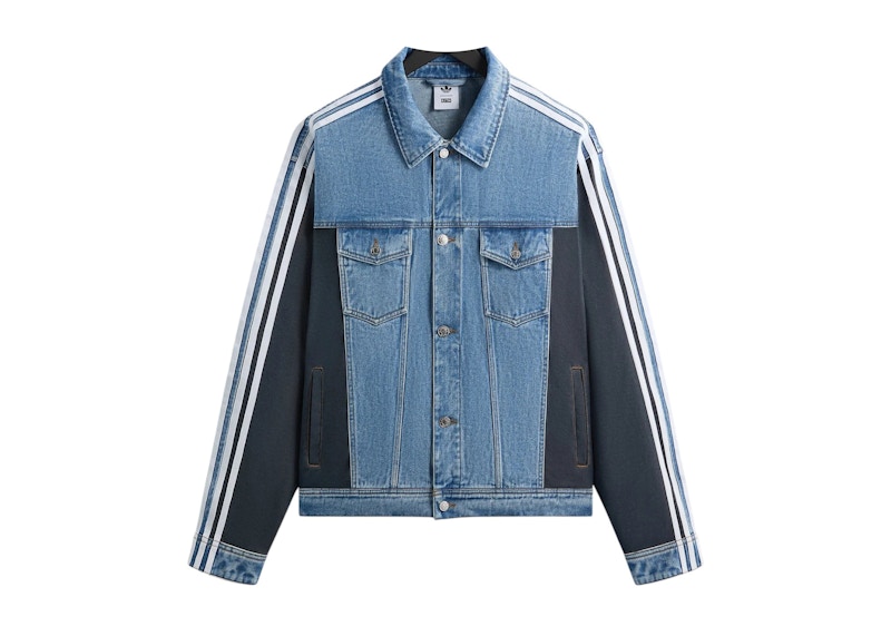 Kith x adidas Football Denim Jacket Blue メンズ - FW25 - JP