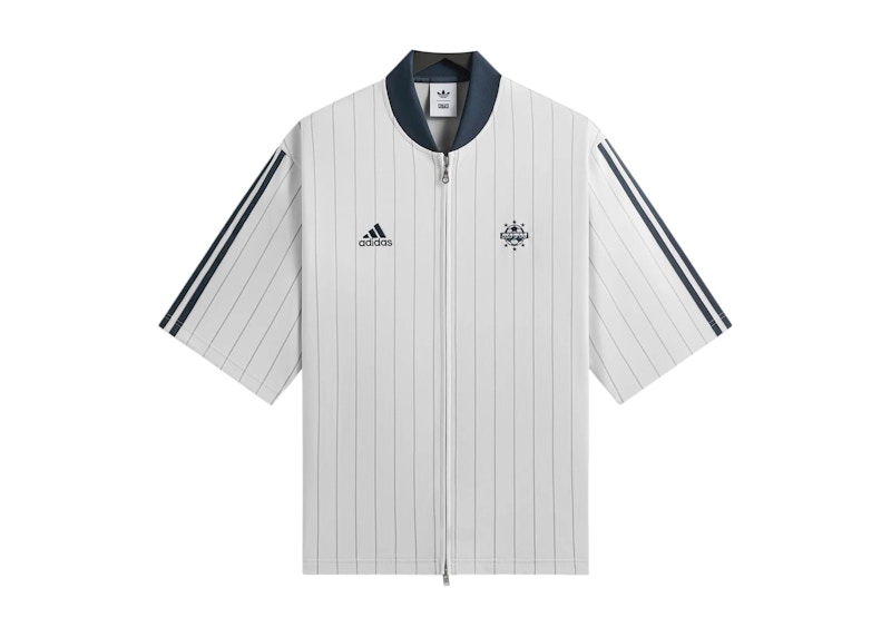 kith adidas football jersey ユニフォーム ドイツ Kith x adidas Football Pinstripe Jersey White Men's - FW25 - US