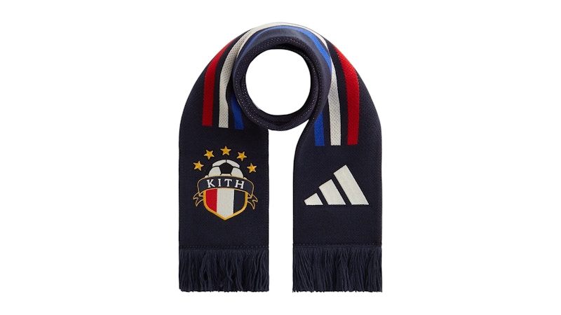 Kith x adidas Football Scarf Legend Ink