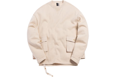 Kith x mastermind WORLD Crewneck Cargo Turtle Dove Men s FW18 US